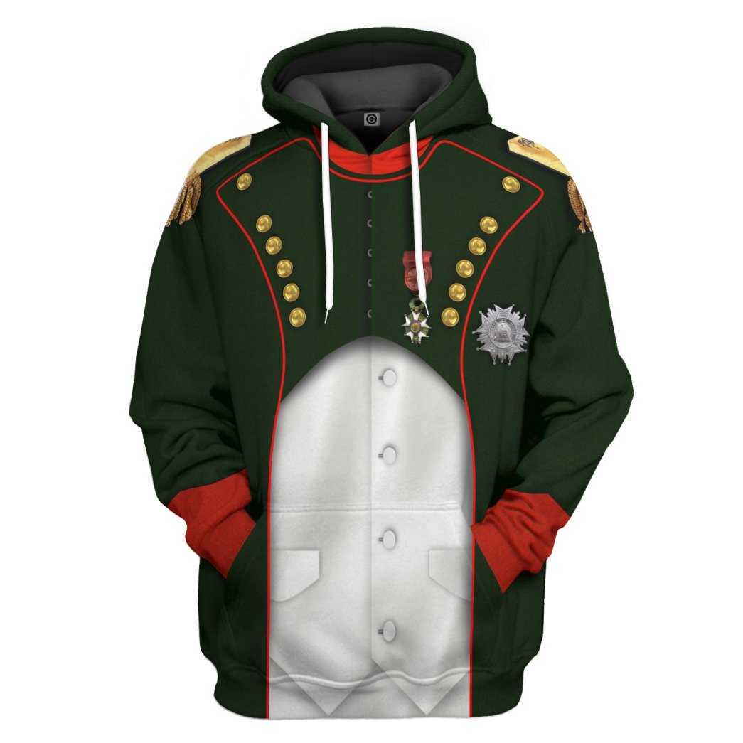 Napoleon Bonaparte Uniform Custom Hoodie Apparel