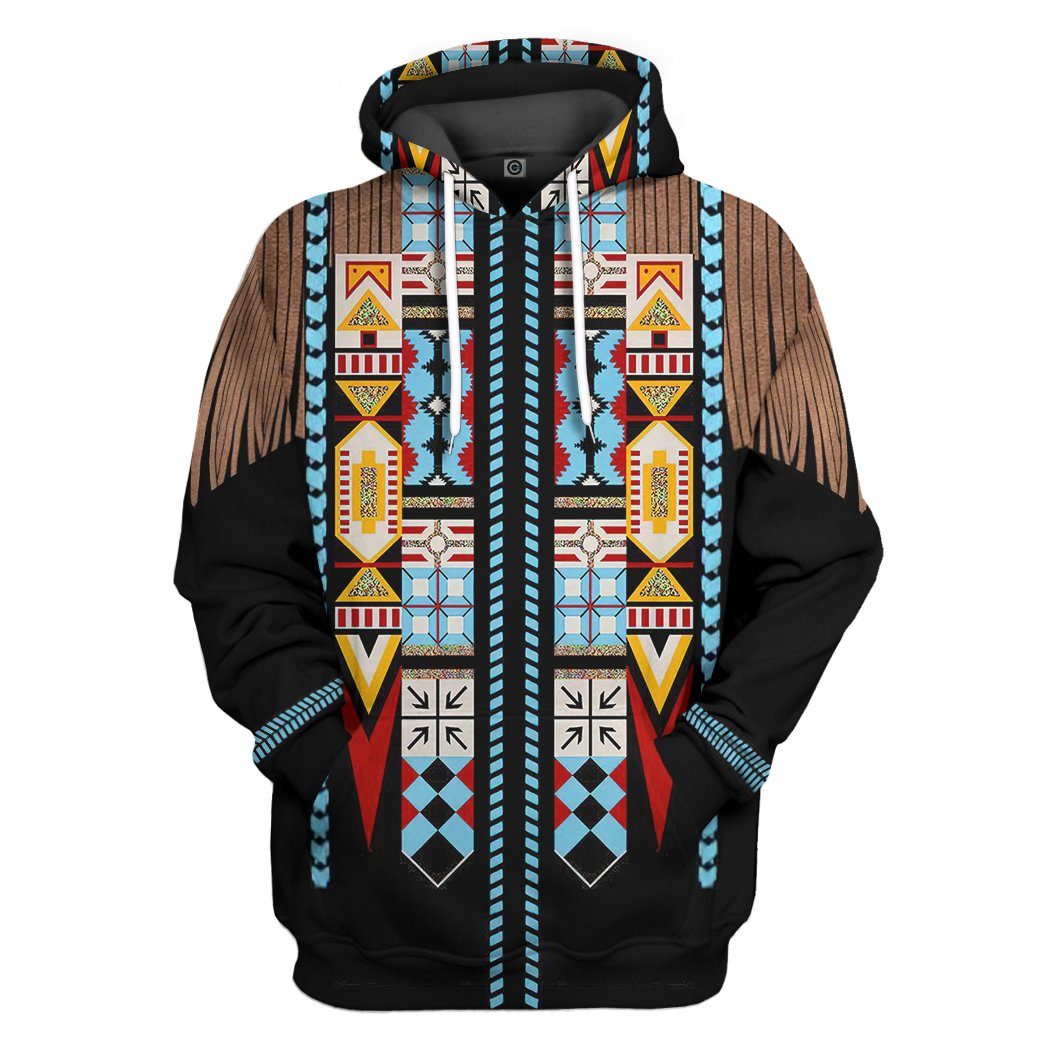 Native American Pattern Tshirt Hoodie Apparel