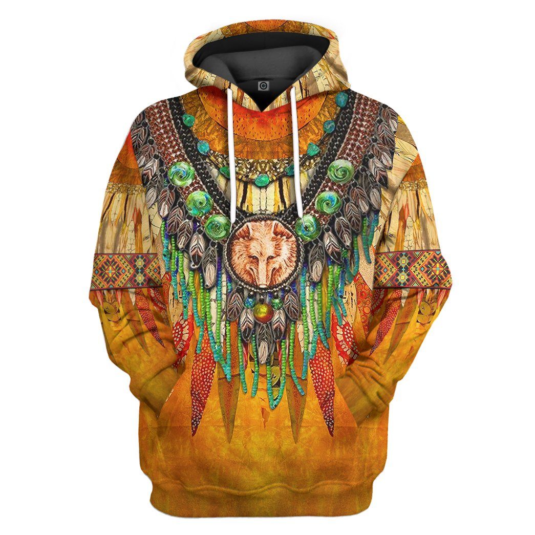 Native Pattern All Over Print T-Shirt Hoodie Fan Gifts Idea