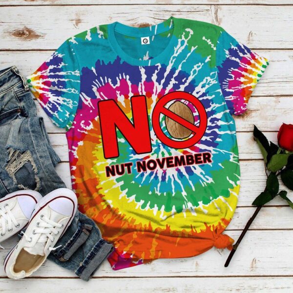 No Nut November All Over Print T-Shirt Hoodie Fan Gifts Idea 9