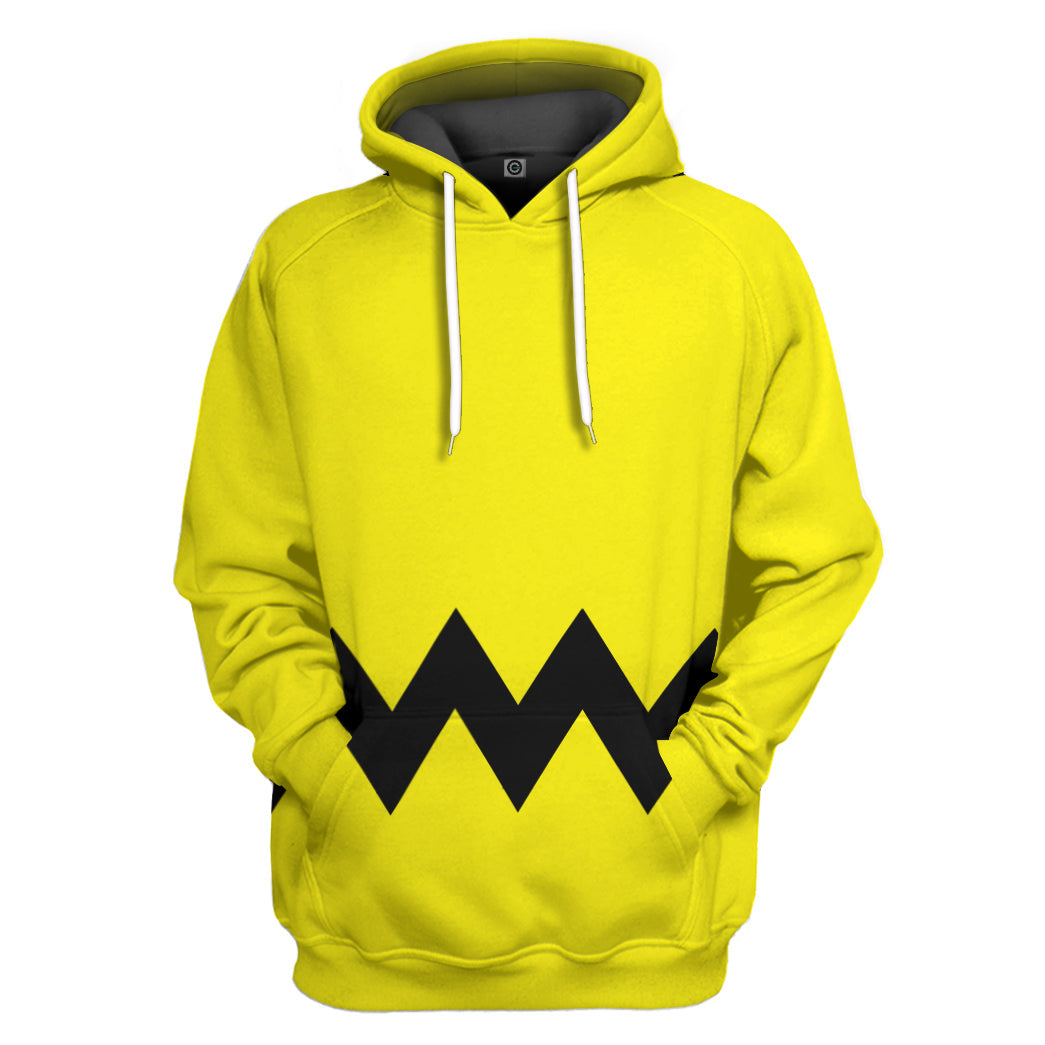 PEANUTS Charlie Brown Custom Hoodie Tshirt Apparel