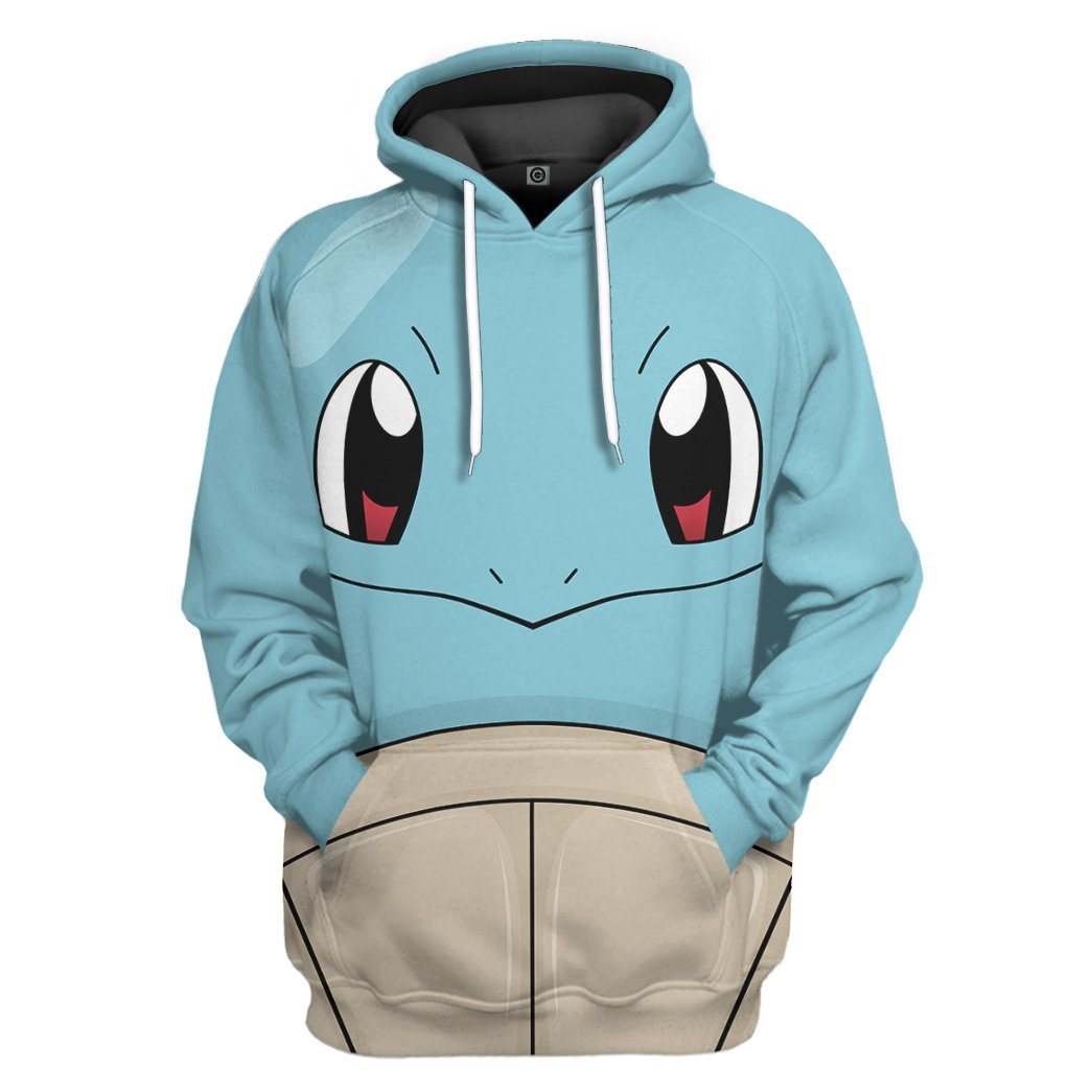 Pokemon Squirtle Tshirt Hoodie Apparel