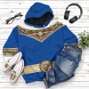 Power Rangers Zeo Blue All Over Print T-Shirt Hoodie Fan Gifts Idea 7