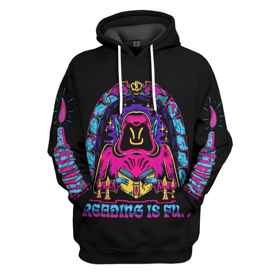 Reading Is Fun Custom Hoodie Apparel