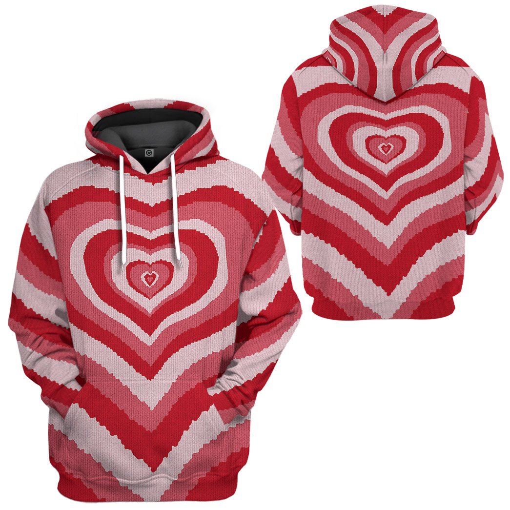 Red Heart Wave Custom Sweater