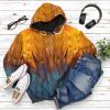 Rooster Feathers All Over Print T-Shirt Hoodie Fan Gifts Idea 17