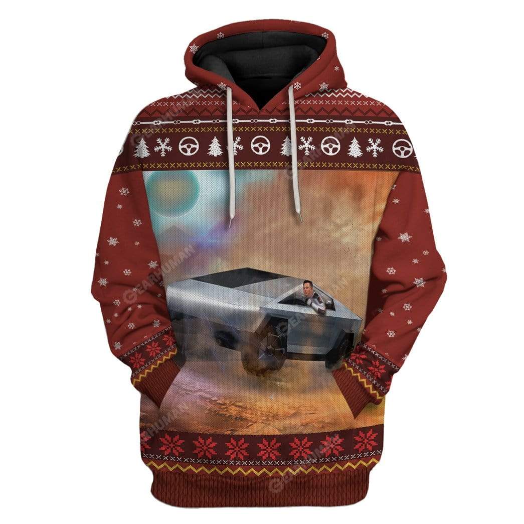 Space X Telsa Elon Musk Hoodie TShirt Apparel