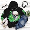 St Patrick Day Shamrock Skull Tshirt Hoodie Apparel 11