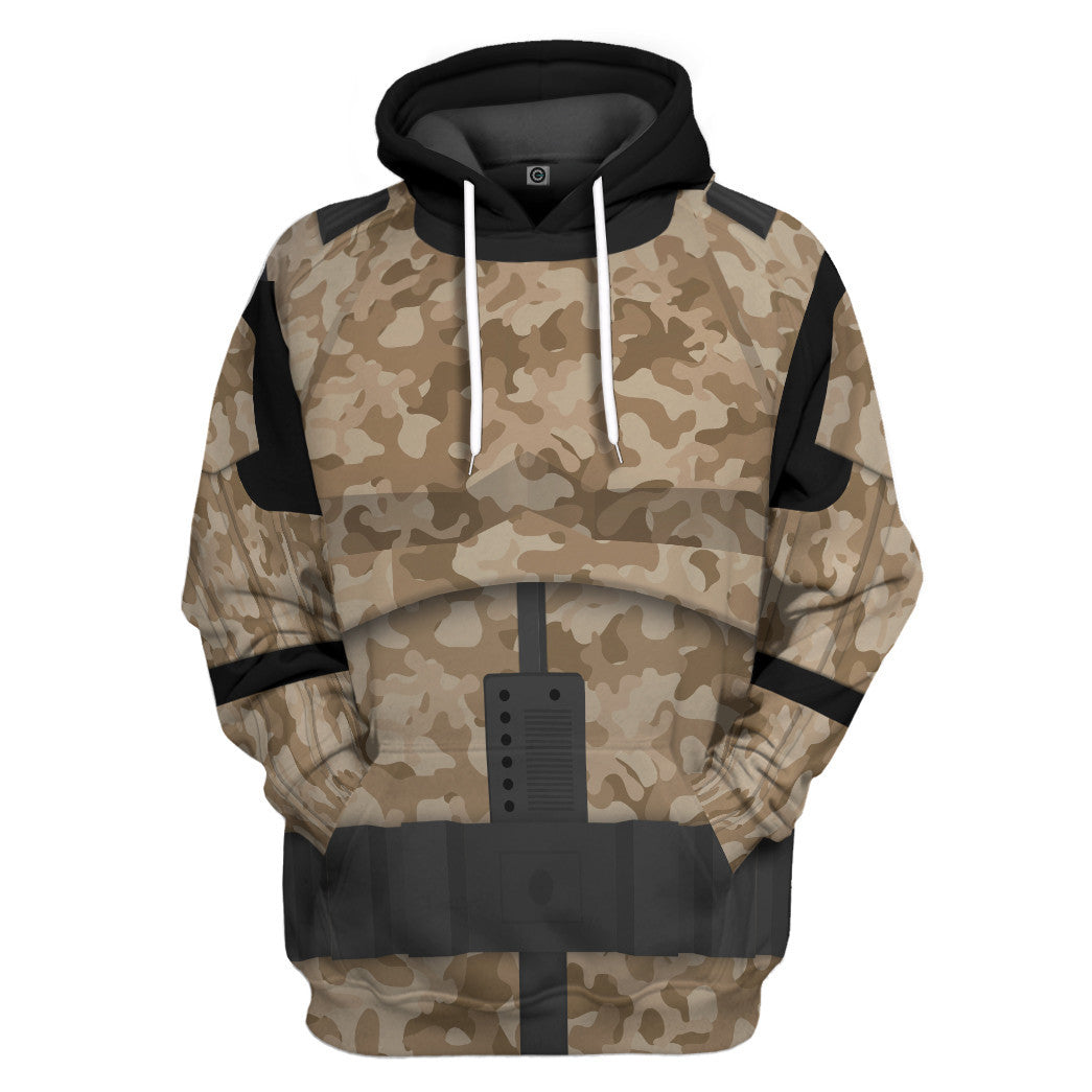 Stormstrooper x US Marine Custom Hoodie Tshirt Apparel