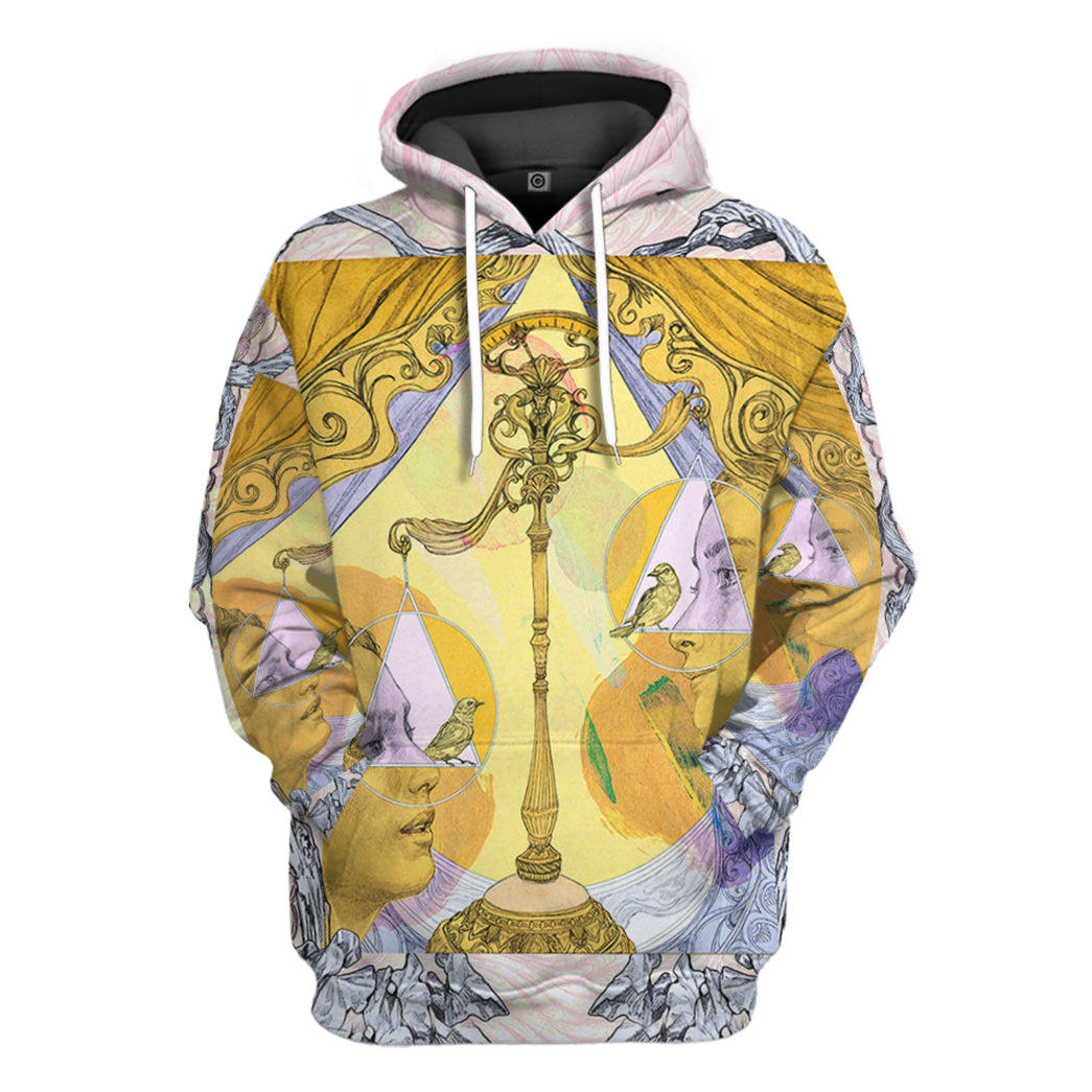 The Bright Side Of Libra All Over Print T-Shirt Hoodie Fan Gifts Idea