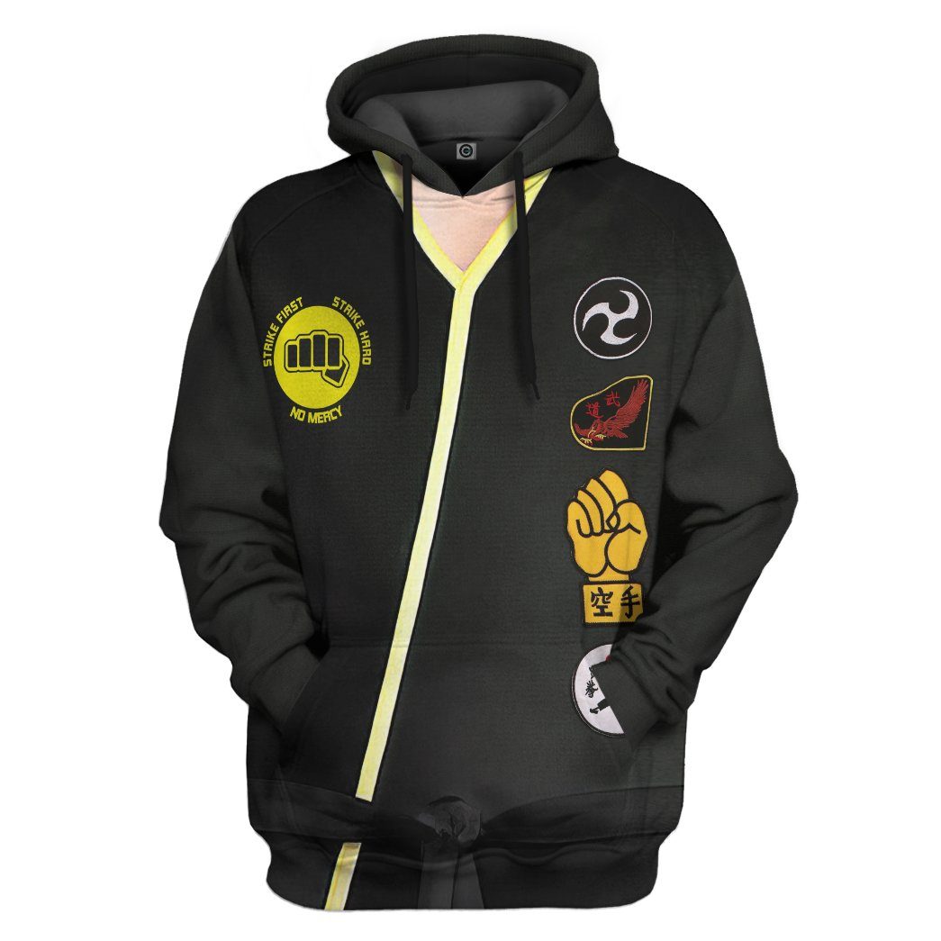 The Karate Kid Cobra Kai Japan Taekwondo Uniform Custom Hoodie Apparel