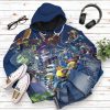 The Simpsons Futurama Infinitely Secret Crossover Crisis All Over Print T-Shirt Hoodie Fan Gifts Idea 13