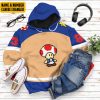 Toad Sports Custom Name Custom Number Hoodie Tshirt Apparel 11