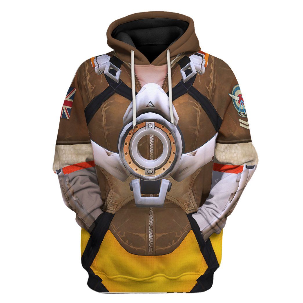 Tracer Overwatch Custom Tshirt Hoodie Appreal