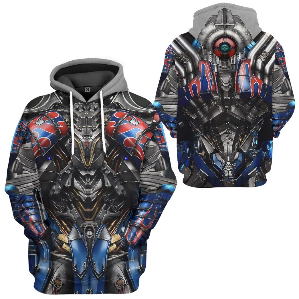 Transformer Optimus Prime All Over Print T-Shirt Hoodie Fan Gifts Idea