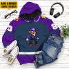 Waluigi Sports Custom Name Custom Number Hoodie Tshirt Apparel 25