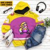 Wario Sports Custom Name Custom Number Hoodie Tshirt Apparel 19