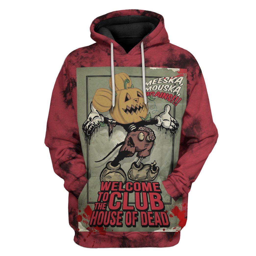 Welcome To The Club House Of Dead Custom Hoodie Apparel