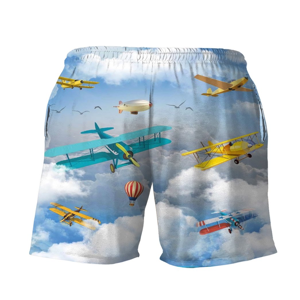 Aerobatic Planes Custom Hawaii Shirt 19