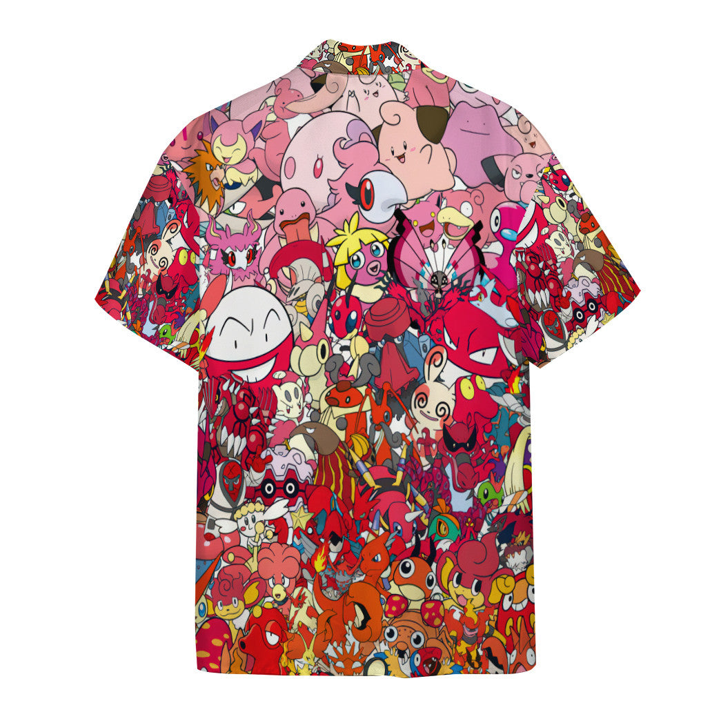 All The Fire Pokémon You Could Realize Short Sleeve Shirt