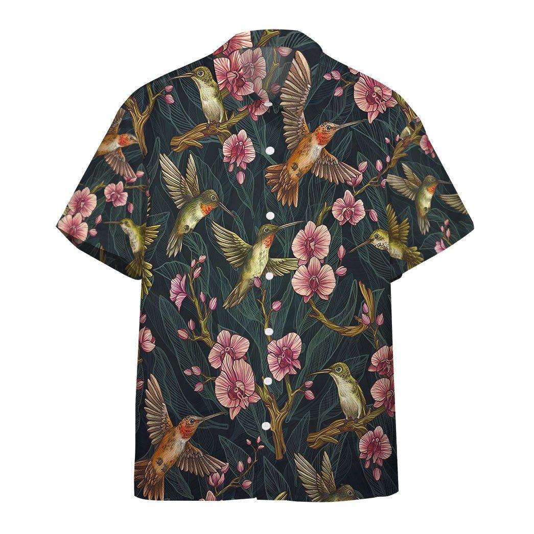 Amazing Hummingbirds Custom Short Sleeve Shirt