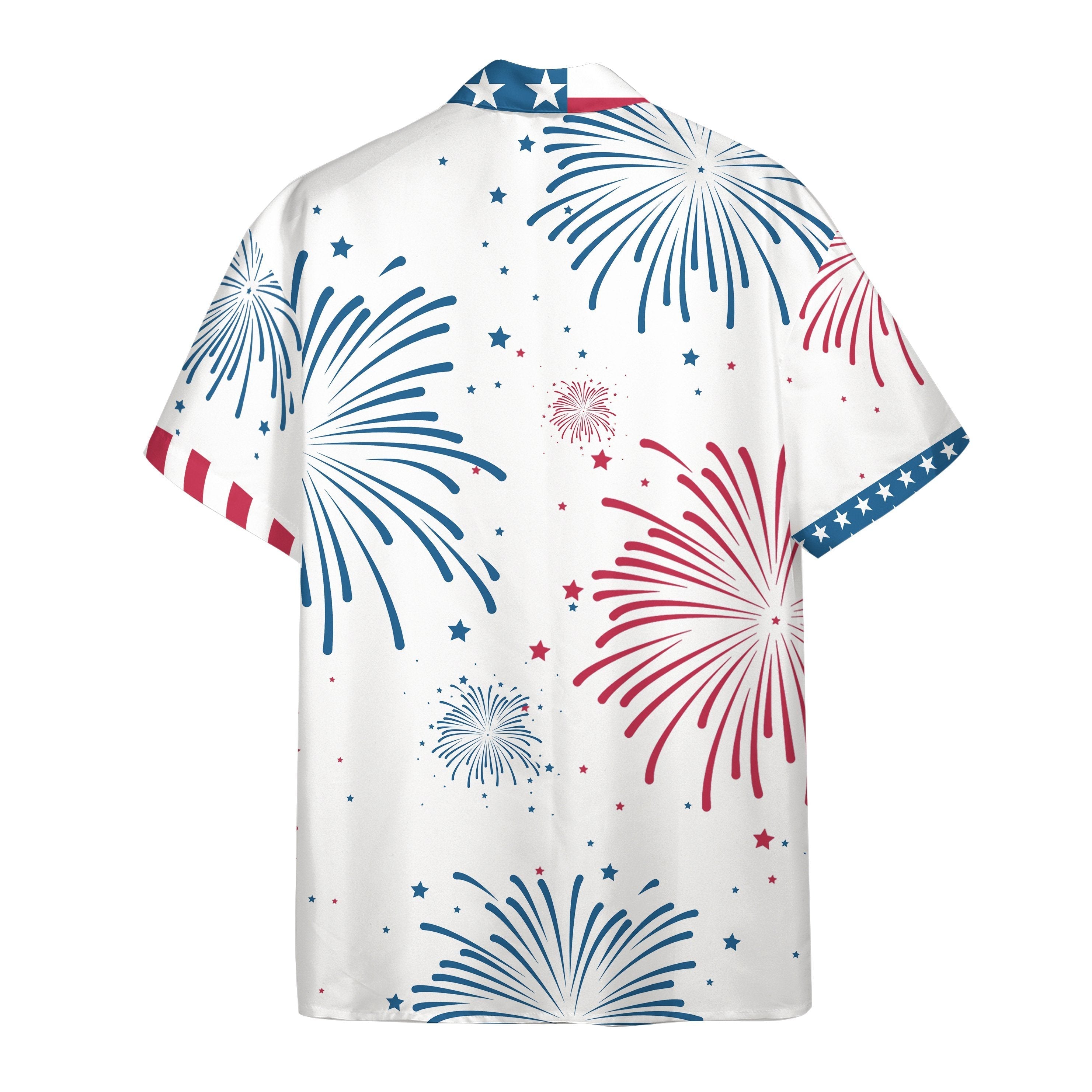 America Independence Day Bald Eagle Custom Short Sleeve Shirt