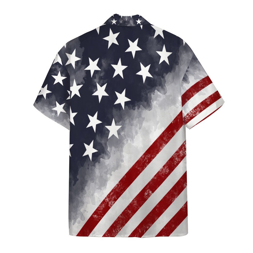 American Flag Custom Short Sleeve Shirt 1