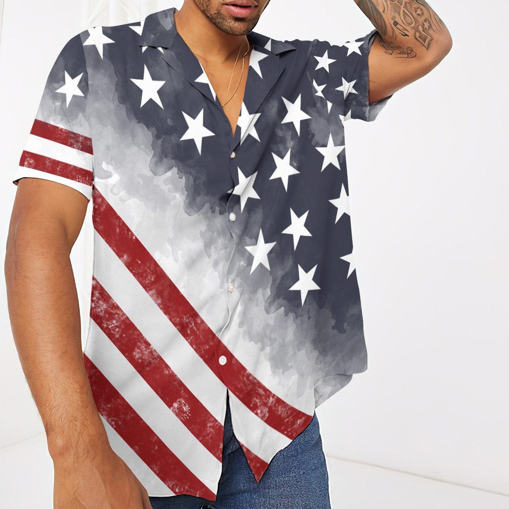 American Flag Custom Short Sleeve Shirt 5