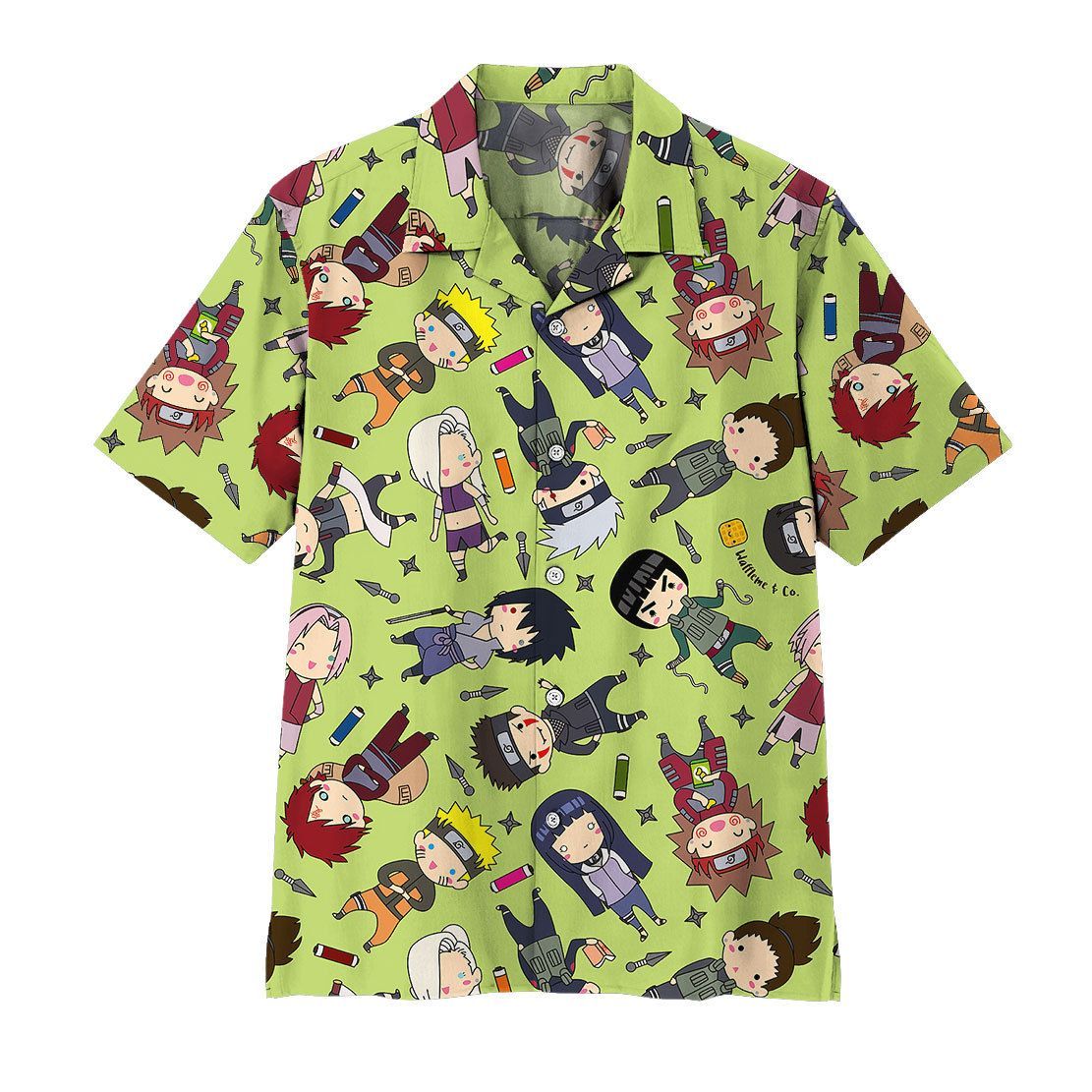 Anime Naruto Chibi Characters Hawaii Shirt