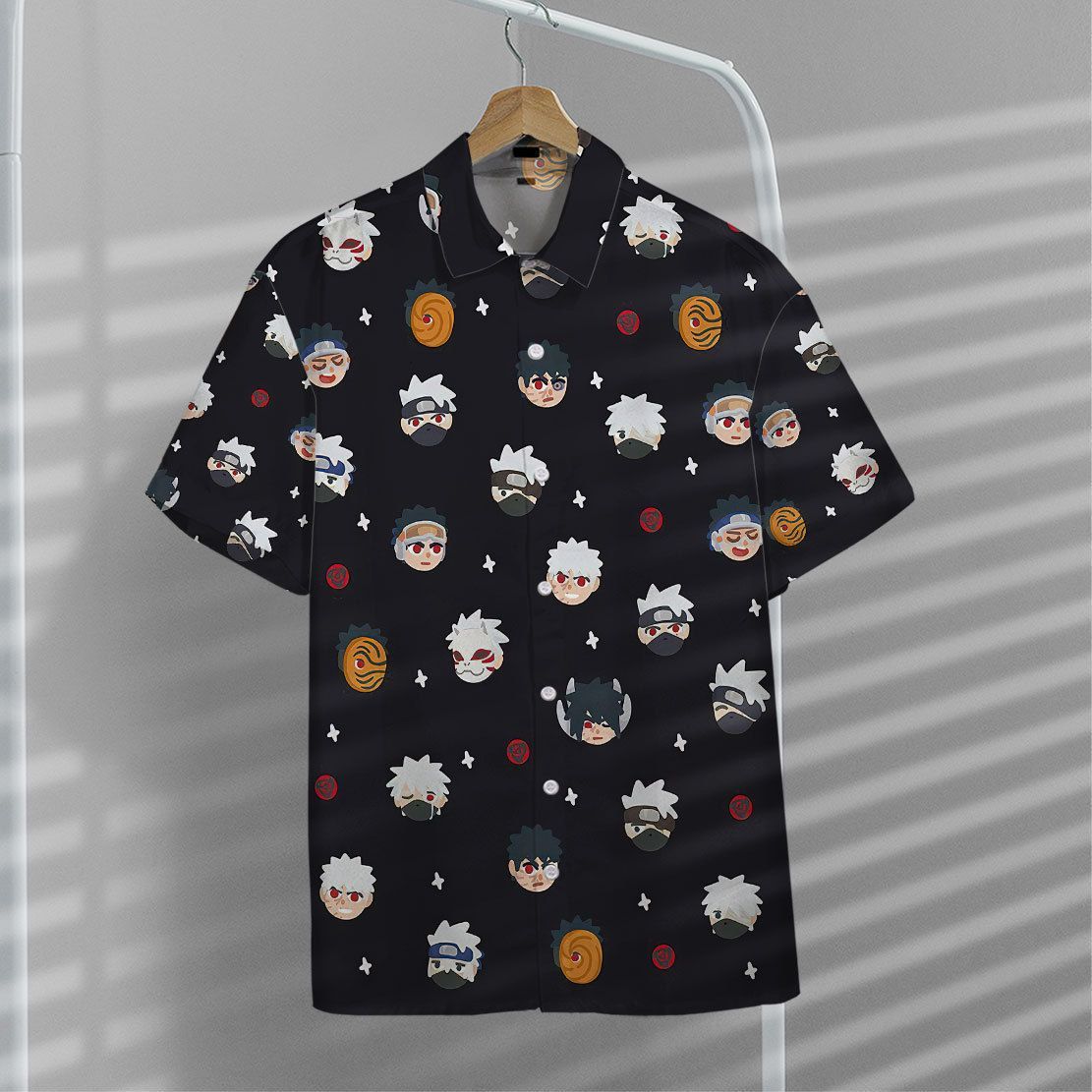 Anime Naruto Chibi Heads Hawaii Shirt