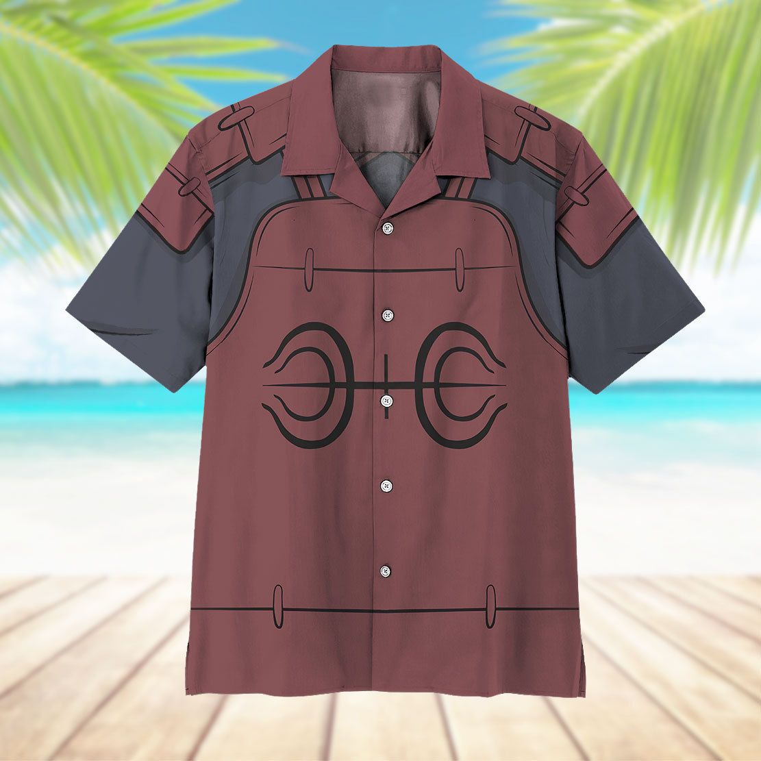 Anime Naruto Shippuden Hashirama Senju Custom Hawaii Shirt
