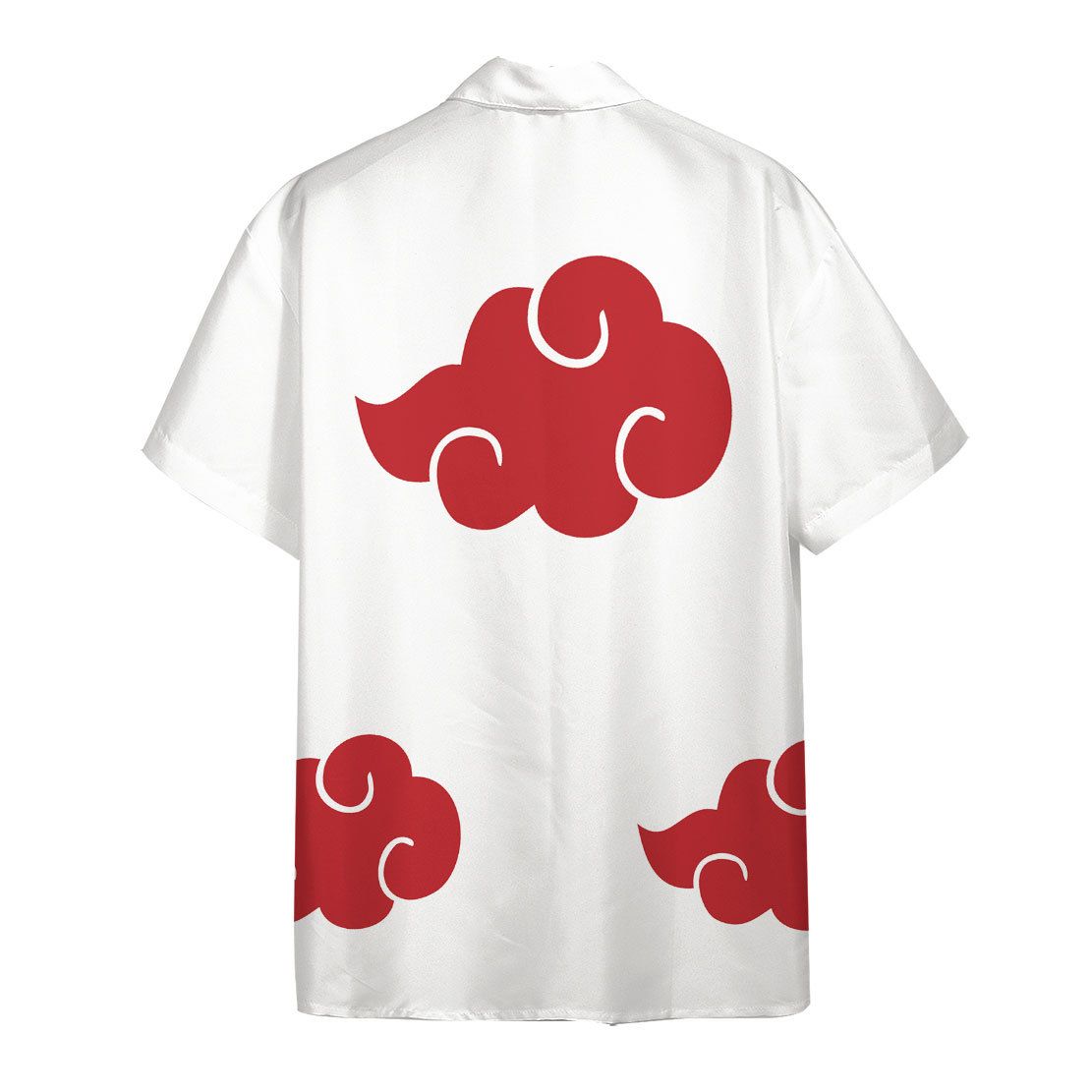 Anime Naruto Shippuden White Akatsuki Custom Hawaii Shirt 1