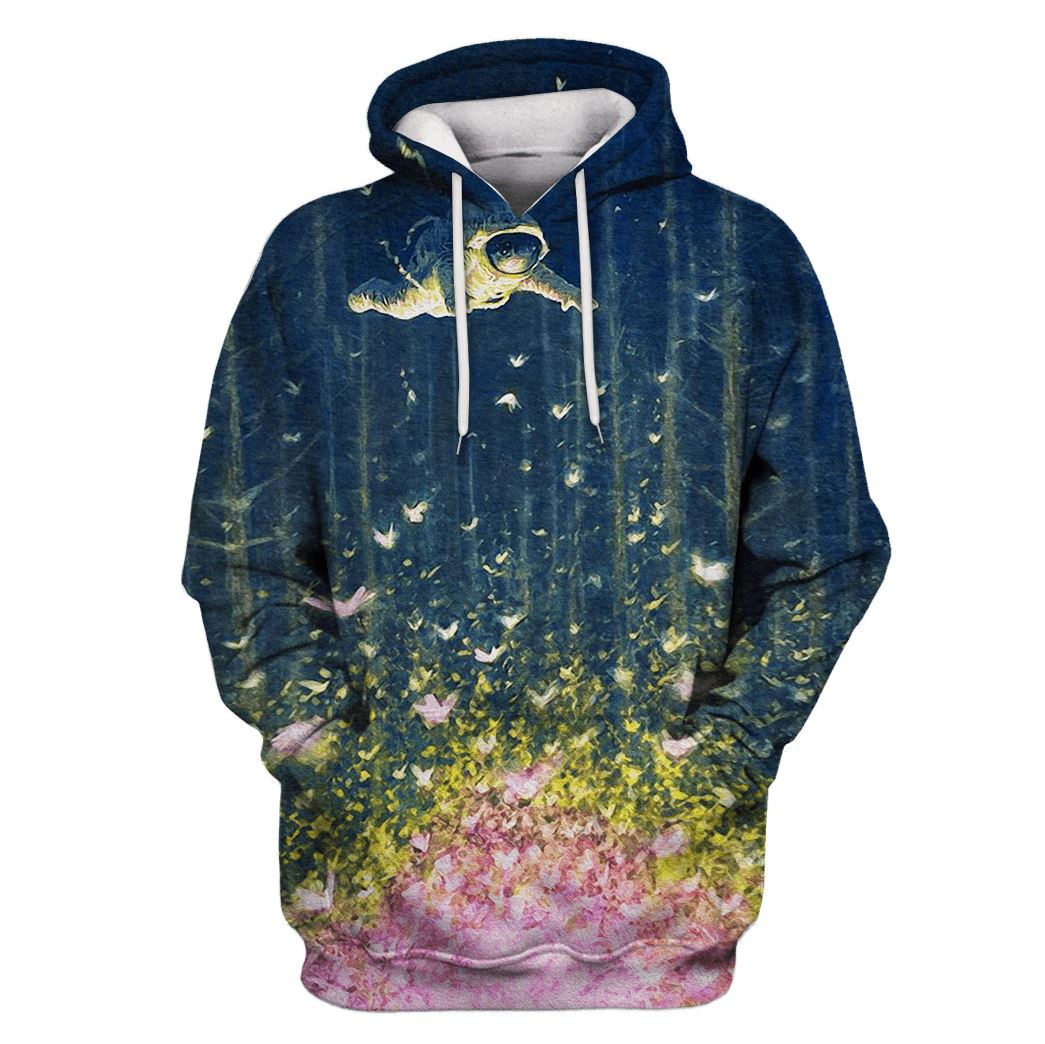 Astronaut Exploring Space Custom T-shirt – Hoodies Apparel