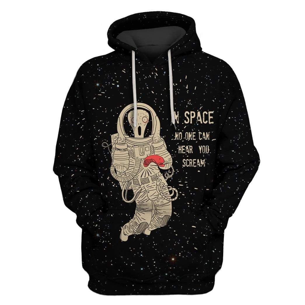 Astronaut in space Custom T-shirt – Hoodies Apparel