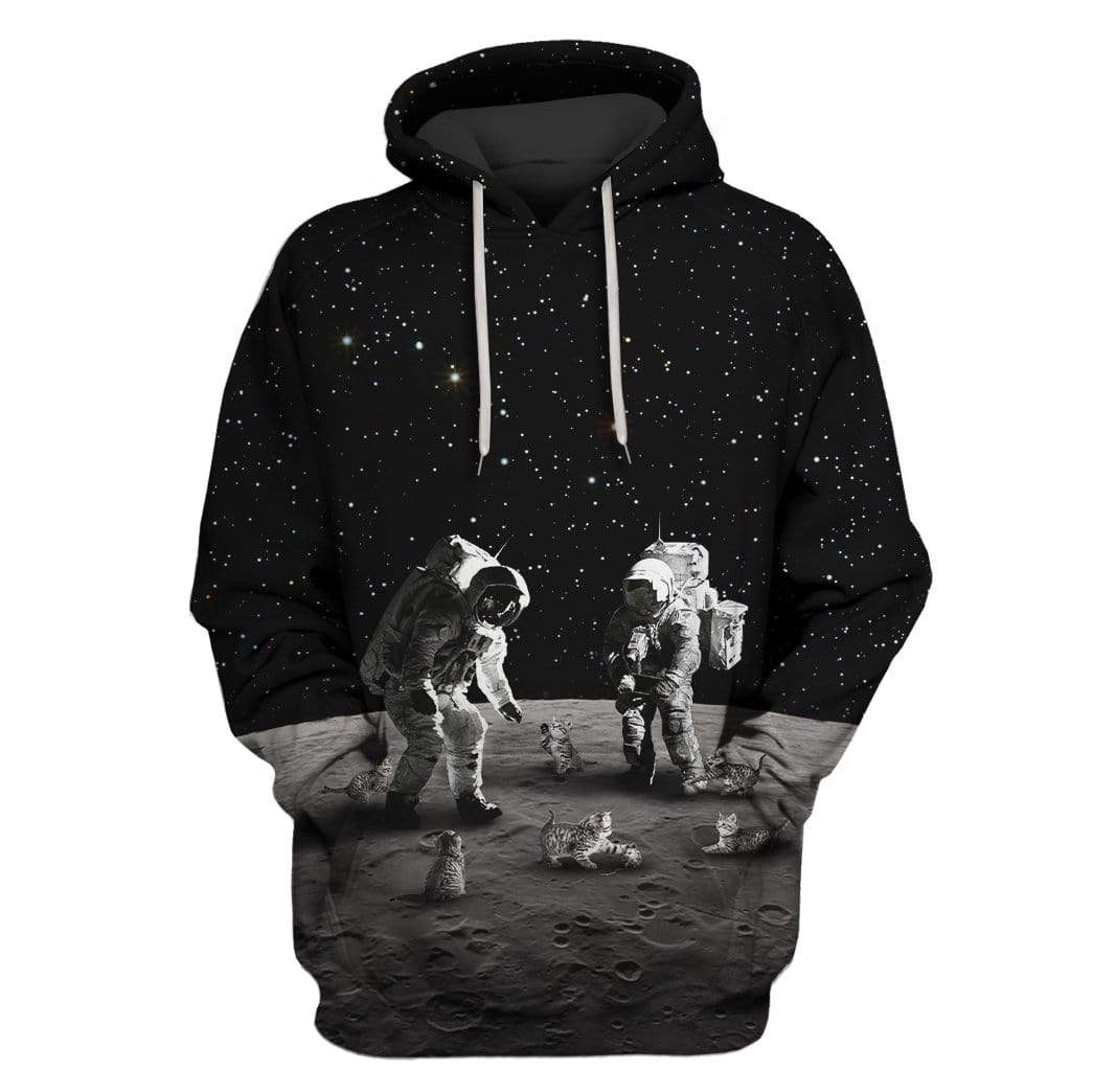 Astronauts in space Custom T-shirt – Hoodies Apparel