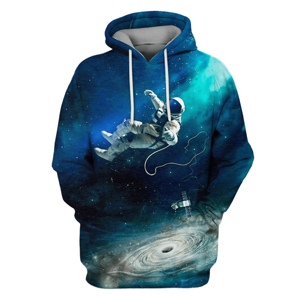 Astronut Floating Away Into Space Custom T-shirt – Hoodies Apparel