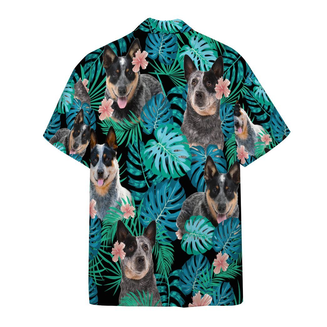 Australian Cattle Dog Summer Custom Short Sleeve Shirt 1