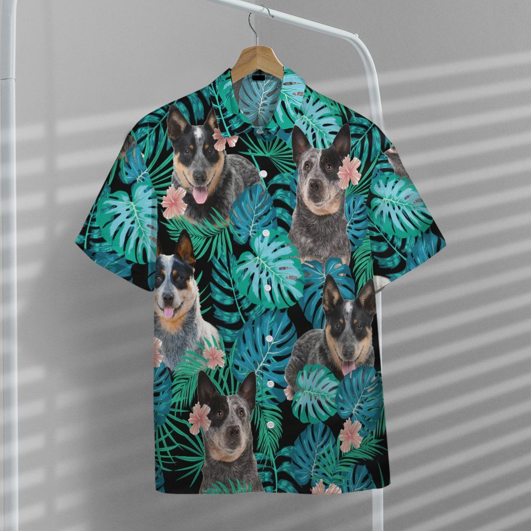 Australian Cattle Dog Summer Custom Short Sleeve Shirt 9