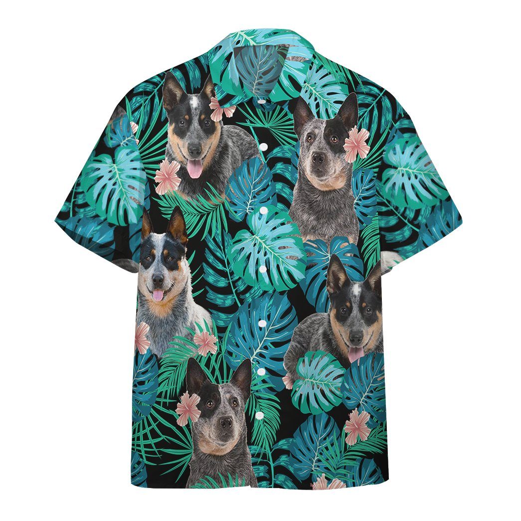 Australian Cattle Dog Summer Custom Short Sleeve Shirt