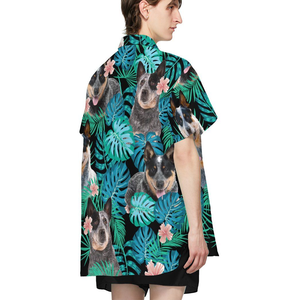 Australian Cattle Dog Summer Custom Short Sleeve Shirt 3