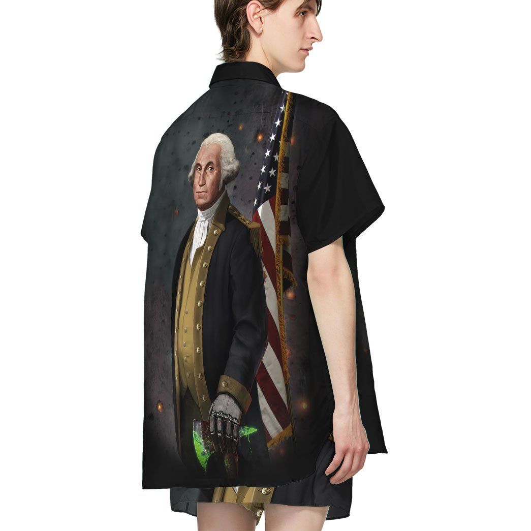 Badassery George Washington Custom Short Sleeve Shirt
