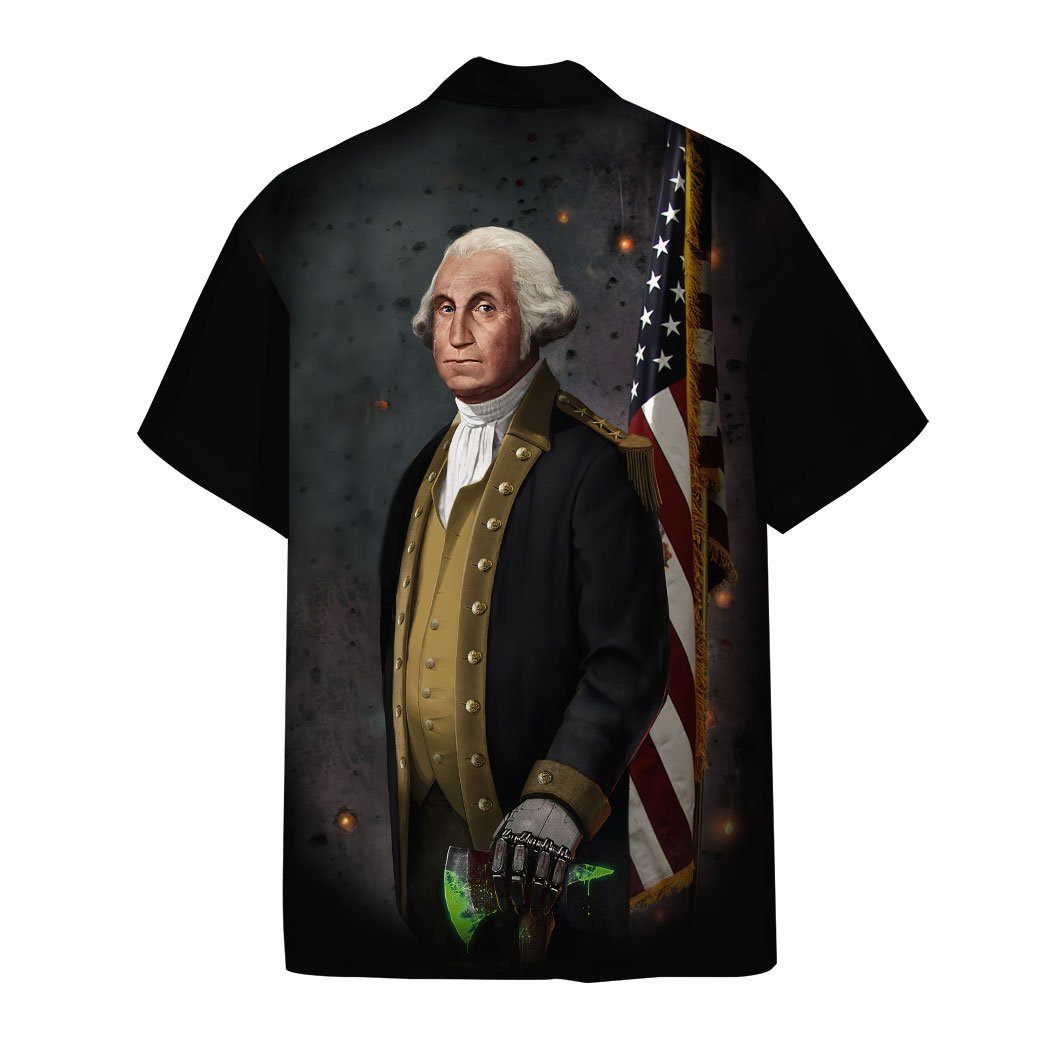 Badassery George Washington Custom Short Sleeve Shirt