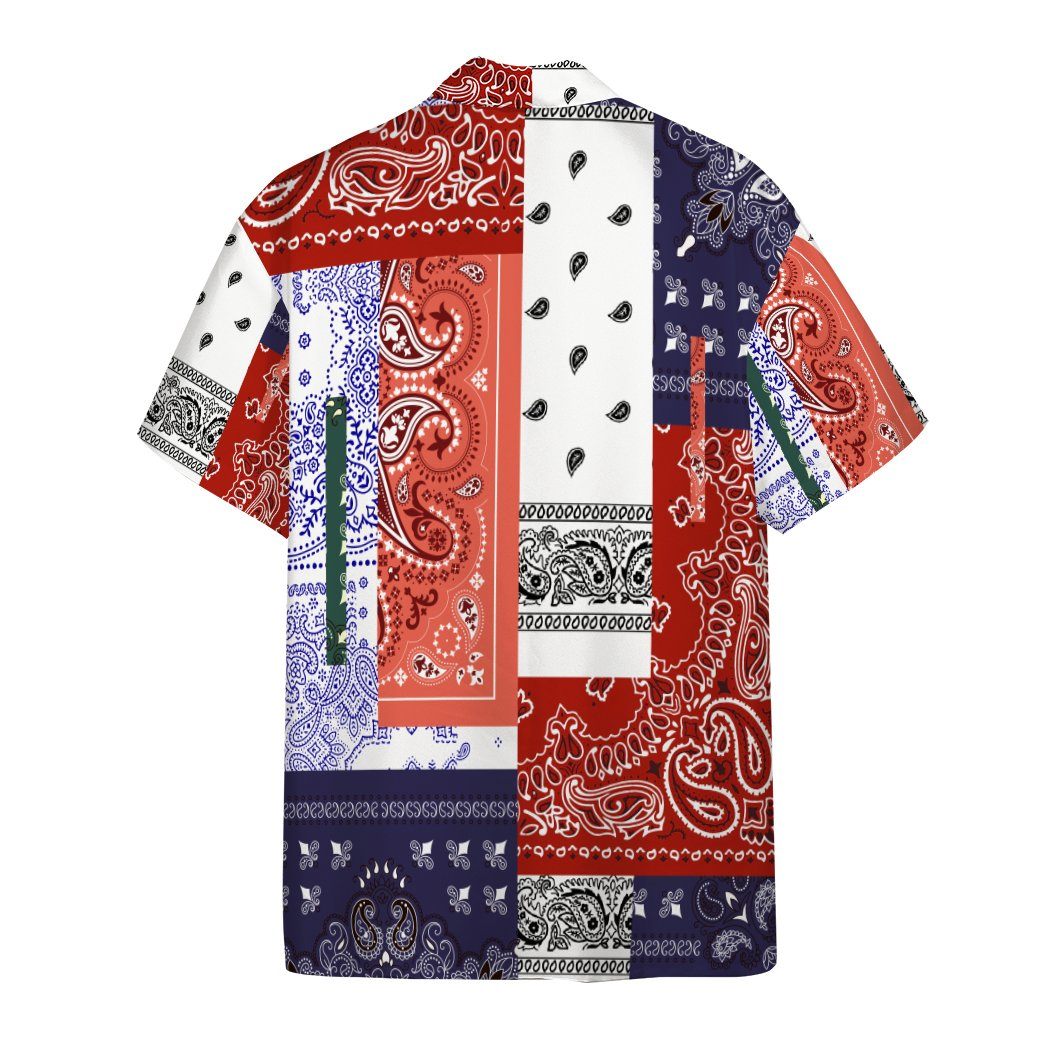 Bandana Hawaii Custom Shorts Sleeve Shirt 1