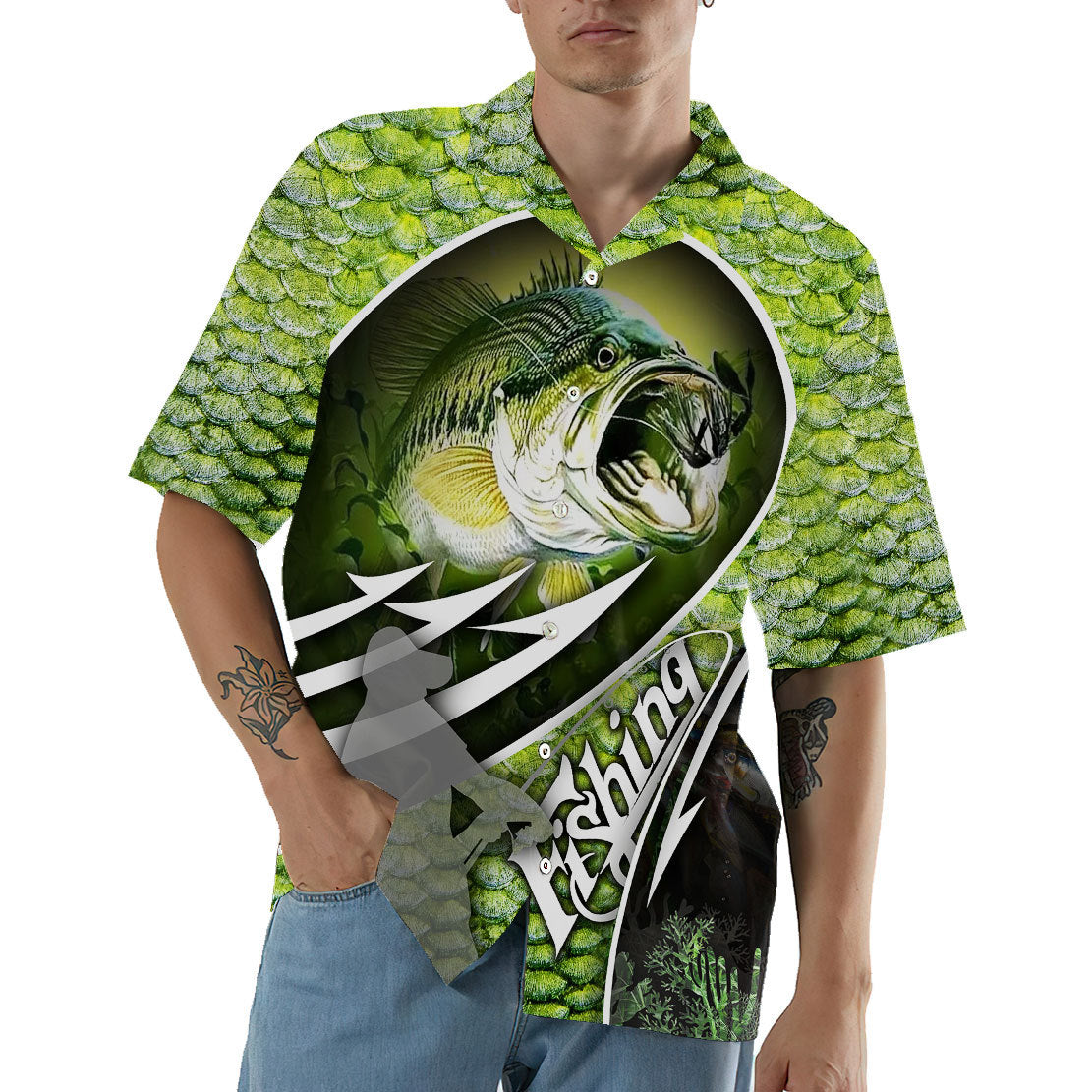 Bass Fishing Hawaii Shirt