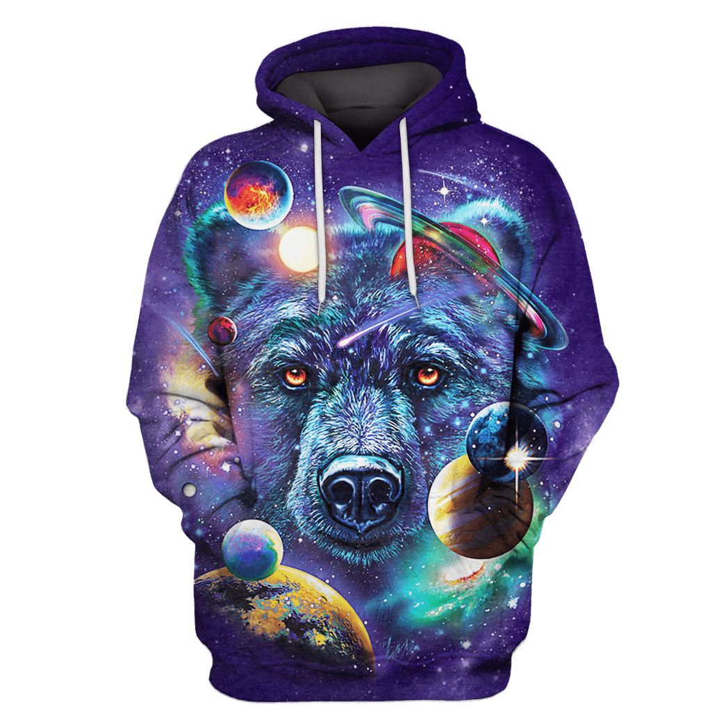 Bear and Universe Custom T-shirt – Hoodies Apparel