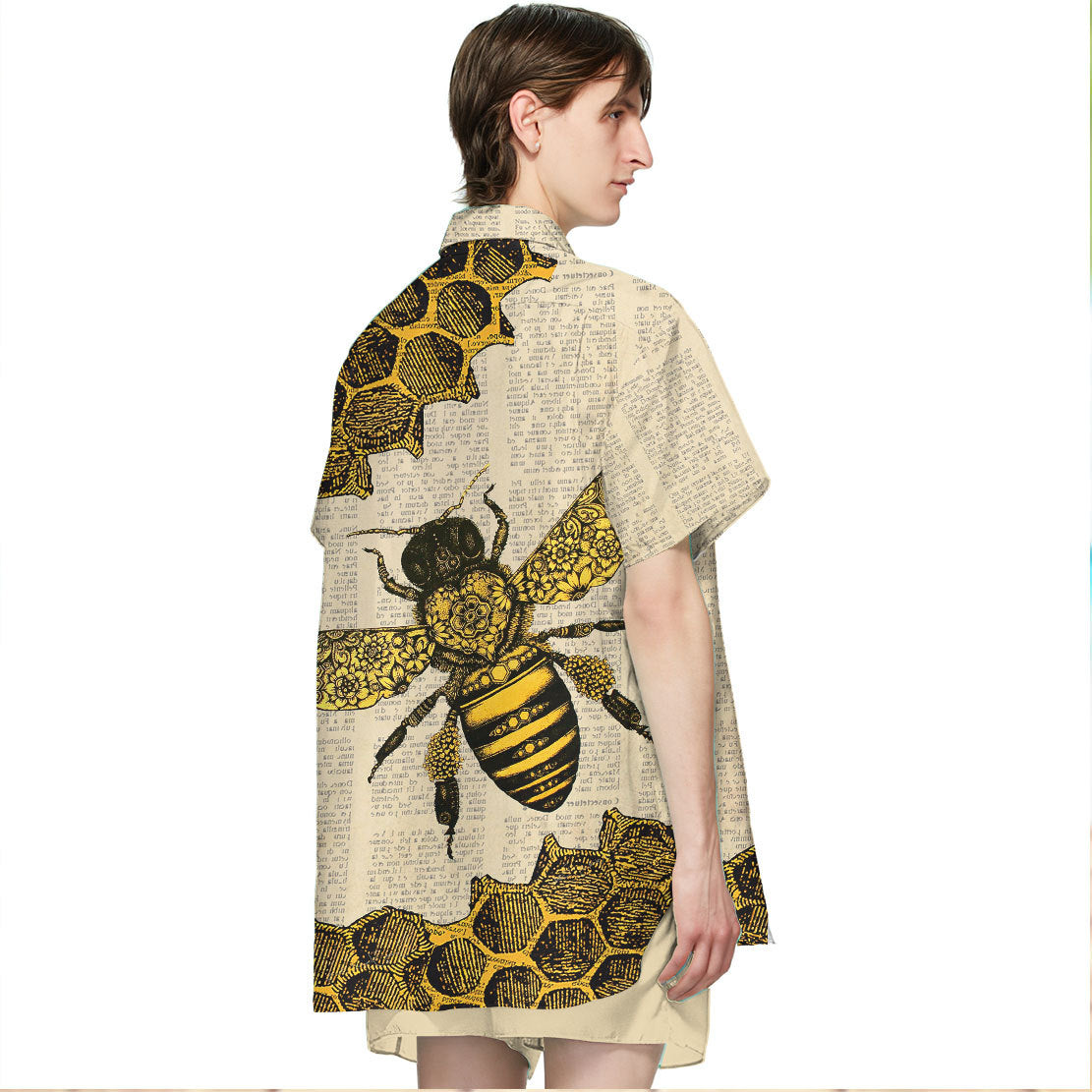 Bee 6 Custom Hawaii Shirt 5