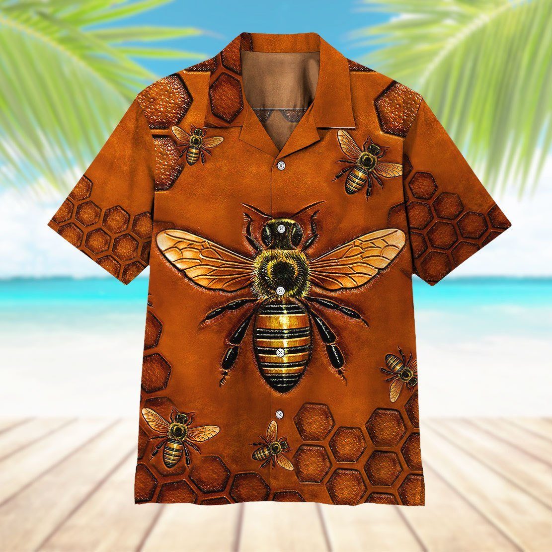 Bee 2 Custom Hawaii Shirt 7