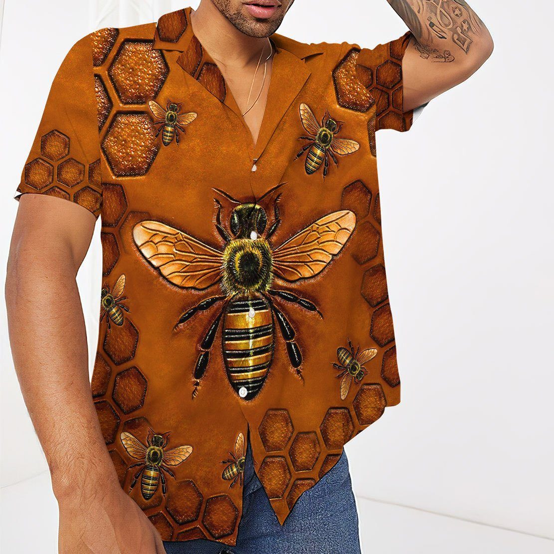 Bee 2 Custom Hawaii Shirt 3