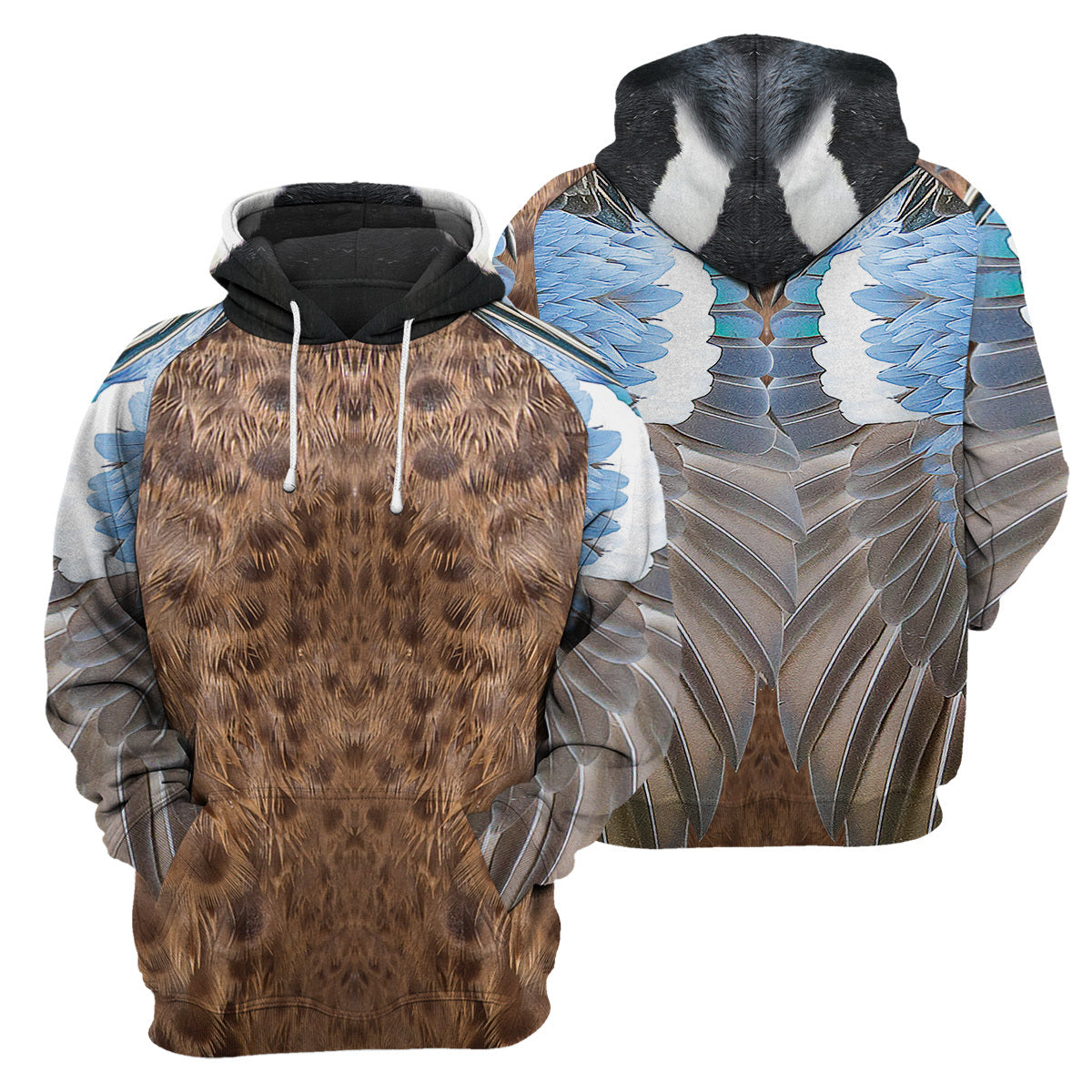 Blue Winged Teal Unique All Over Print T-Shirt Hoodie Gift Ideas