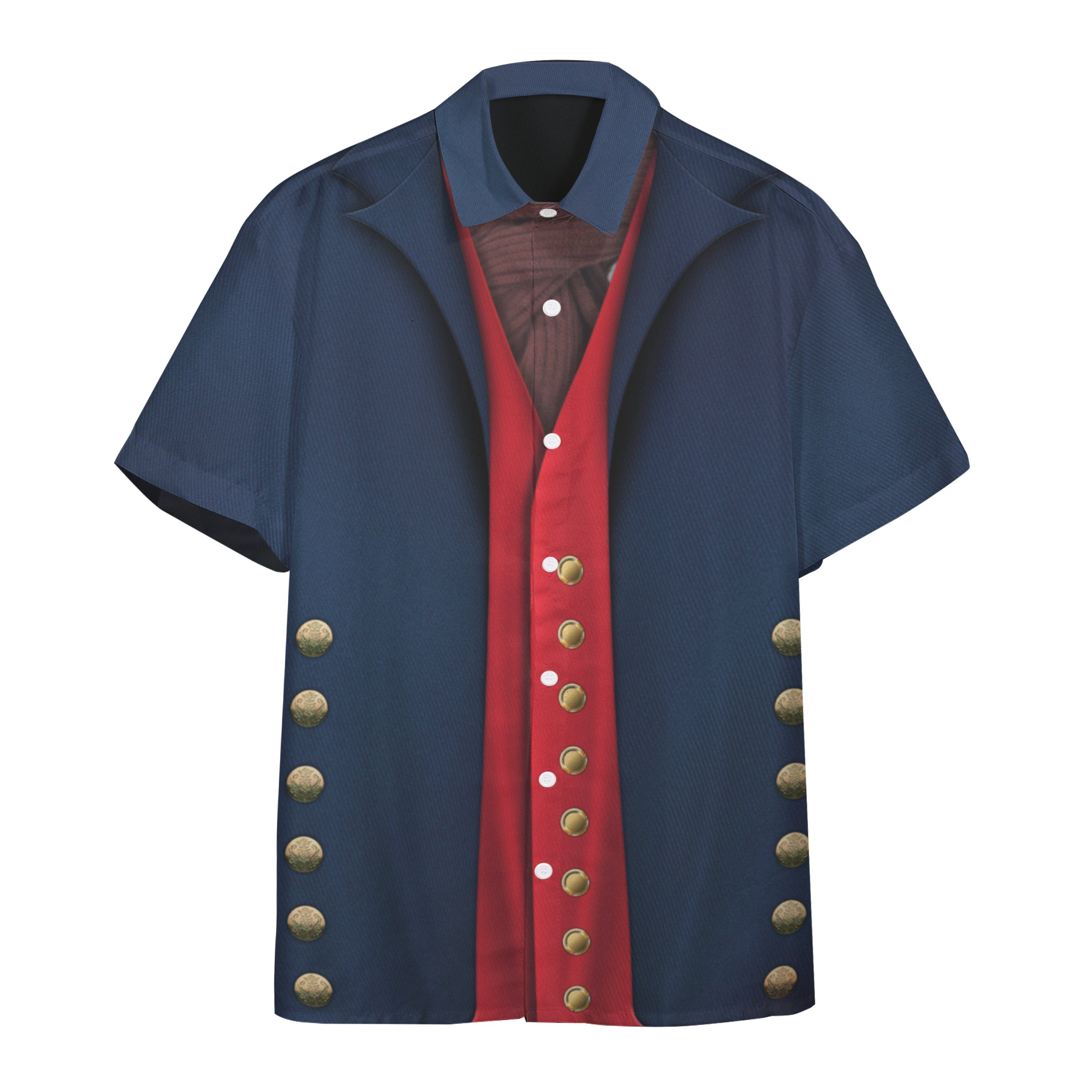 Bosuns Mate 1806 Napoleonic Wars British Navy Custom Short Sleeve Shirt
